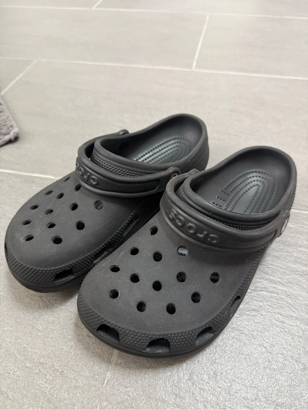 CROCS Kids Black Classic Clog